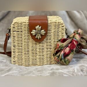 NWT - Patrica Nash Wicker Bag | Size: S | Color: Tan